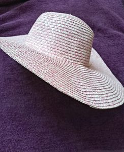 Beautiful Pink Beach Hat. For Sun Protecti