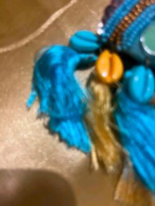 Boho Rainbow Tassel Earrings