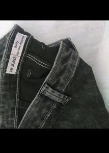 Cargo Slim Black Jeans 🍀