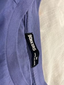 BONKERS Purple Crop Moon Child Tee