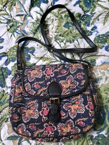 Floral Print Crossbody Bag