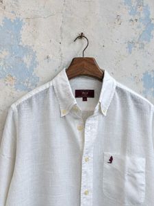 Authentic Marlboro 100% Linen Shirt