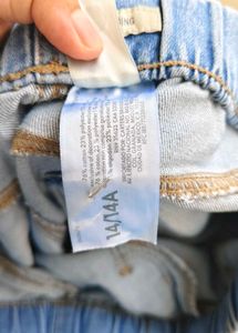 Blue Denim Jogger Jeans