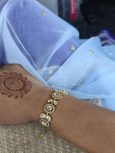 Exquisite Kundan Bracelet Traditional