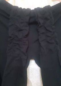 Vintage Black Kurtha With Leggins