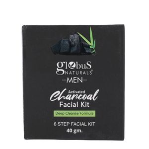 Globus Naturals Men's Activated Charcoal Facial Ki