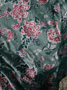 Floral Print Short Sleeve Top