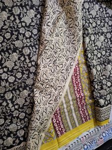 Black &amp; Yellow Saree