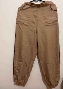 Trendy Beige Joggers