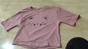 Cute Cat Face T-Shirt