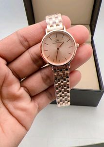 Rose Gold DW Watch