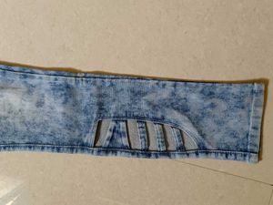 Acid Wash Denim Jeans