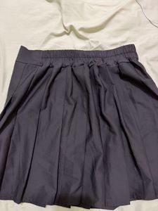 Pleated Mini Skirt