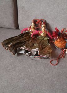 Rajasthani folk puppets show pieces