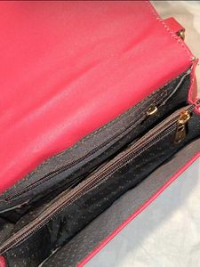 Chic Pink Quilted Chain Sling Bag