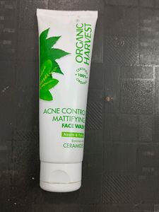 Organic Harvest Acne Control Mattifying Facewash