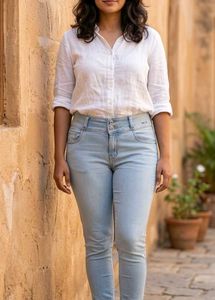Light Blue Denim Jeans