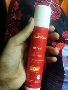 New Aqualogica detan sunscreen