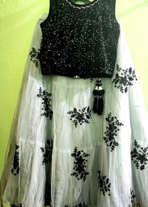 ✨Stunning Sequined Lehenga Choli