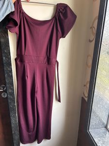 off shoulder jumpsuit