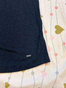 Pepe Jeans Black Cut-Out T-Shirt