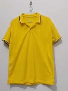 Men's Yellow Polo T-Shirt
