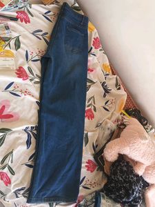 Wide Leg Denim Jeans
