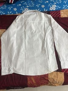 Classic White Long Sleeve Men's Shirt