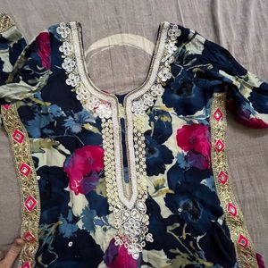 Elegant Floral Kurta