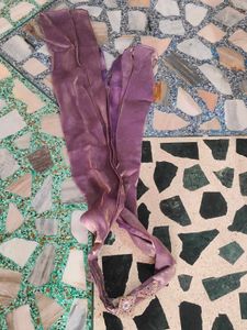 Lavender Assymetrical Sharara Set