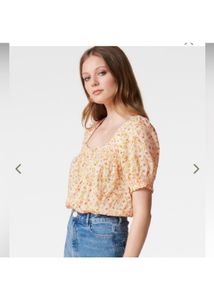 Forever New - Mon Square NeckButton Through
