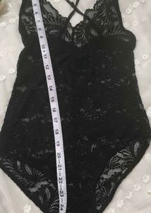 Black Lace Bodysuit -
