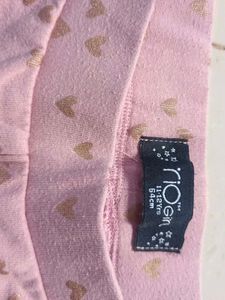 Pink Heart Print Lounge Pants