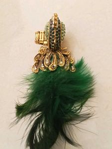 Peacock Feather Ring