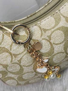 Coach Moon with charm&amp; Carry bag