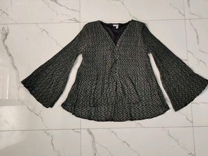 Boho Bell Sleeve Tunic Top