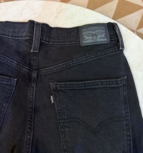 Levi's  Black Flare Jeans