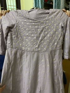 Elegant Embroidered Kurta