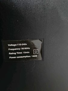 Black Foot Massager Machine