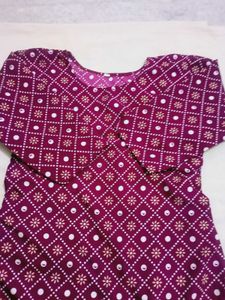 Elegant Printed Kurta