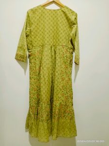 Green Anarkali Kurta