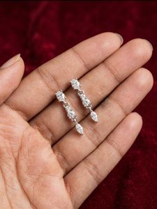 Elegant Diamond Drop Earrings