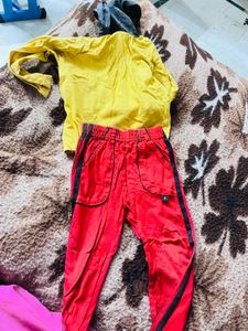 Cute Kids' Yellow Graphic Top