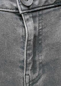 Classic Grey Wash Denim Jeans