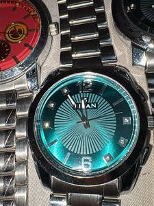 Set of 5 Men's Stainless Steel Watches
