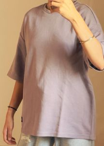 Oversized Mauve T-Shirt
