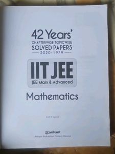 IIT JEE Mathematics Solved Papers