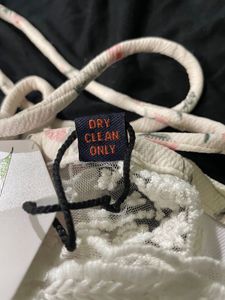 Offwhite Midi Dress For Women