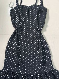 Black &amp; White Polka Dots