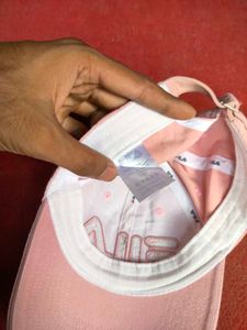 Pink Fila Baseball Cap